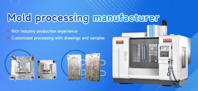 Plastic injection mold for household products — finished mold assembly view