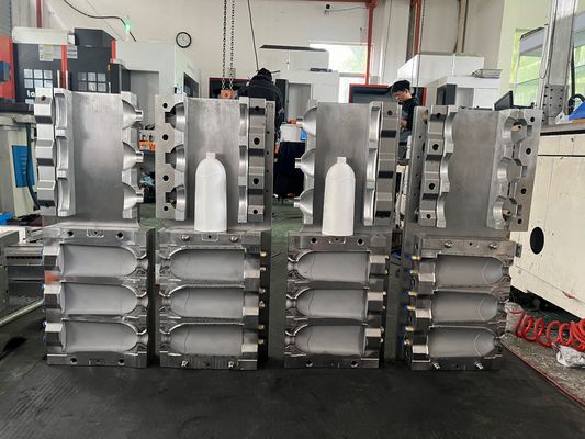 พลาสติก Stacking Bucket blowing Mold สําหรับเครื่องดื่มน้ําแร่และขวดไวน์