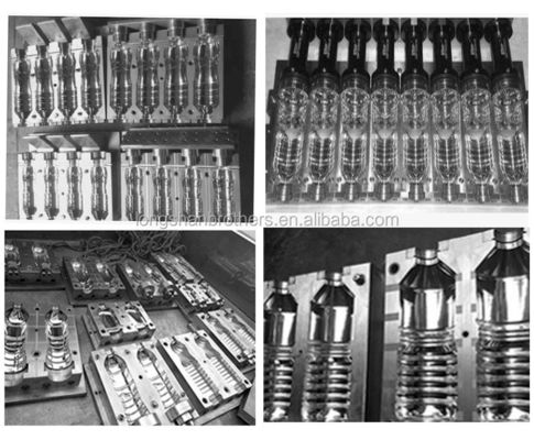 ความแม่นยํา blowout molding Mold สําหรับขวดพลาสติก 250000-300000 shot อายุของ Mold