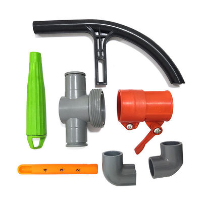 อะไหล่พลาสติก Custom Acrylonitrile Butadiene Styrene การผลิตพิมพ์ฉีดสําหรับความหนาตามสั่ง