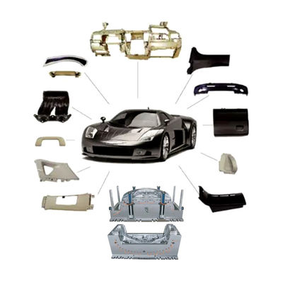 โปรเฟชั่นแนล Hot Runner Auto Mold สําหรับ Moto Case ยางรถยนต์พลาสติกเจาะเจาะ