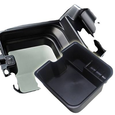 สายฉีดตรง พลาสติกแบบจําลอง ประเภทรถยนต์ Bumper ส่วนใยคาร์บอน รูปแบบต้นแบบที่มีฐานแบบจําลองมาตรฐาน LKM ที่กําหนดเอง