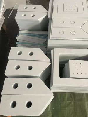 บริการตัดตามความต้องการสําหรับแผ่นตกแต่งแผ่นพลาสติก ABS / Acrylic / PP / PET / Polycarbonate / HDPE