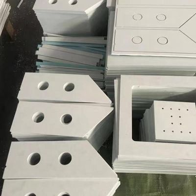 บริการตัดแผ่นพลาสติกตามธรรมเนียมที่ได้รับการรับรองจาก ISO9001 สําหรับตัวเลือกวัสดุหลายแบบและรูปร่างตามธรรมเนียม