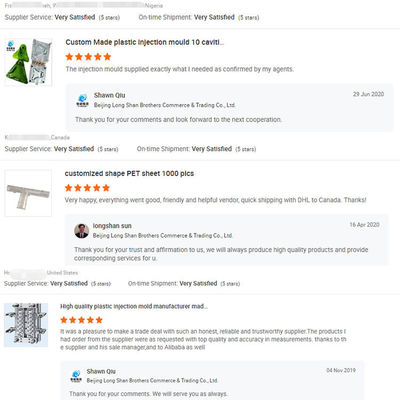 Single Multi Cavity Injection Molding พลาสติก Mold สําหรับอะไหล่รถยนต์