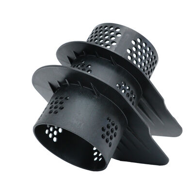 OEM แทน Custom ABS พลาสติกสีดํา เครื่องยนต์อากาศเข้า Resonator Silencer การลดเสียงสําหรับระบบอากาศเข้ารถ